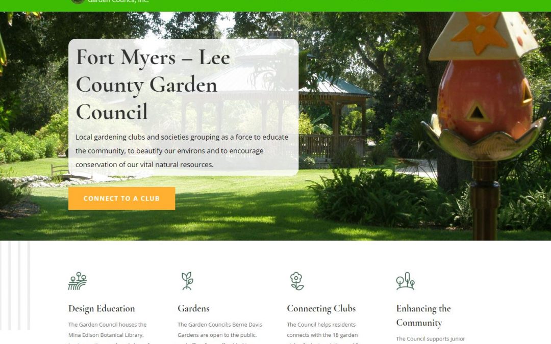 Garden Council launches website redesign