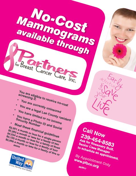 Partners for Breast Cancer Care Flyer