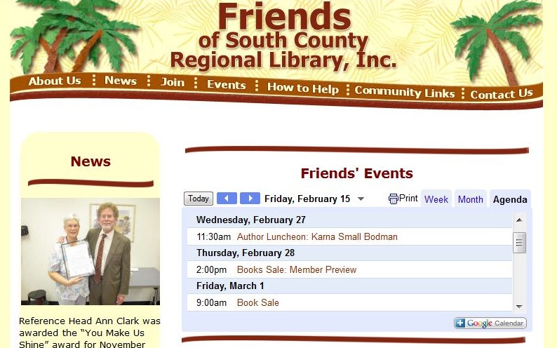 Friends of South County Regional Library
