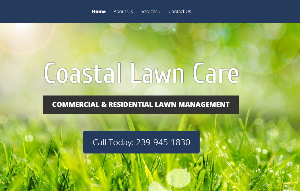 lawn care website Cape Coral