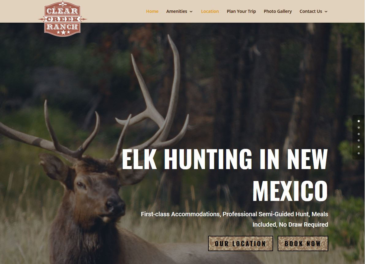 Clear Creek Ranch Elk Hunting